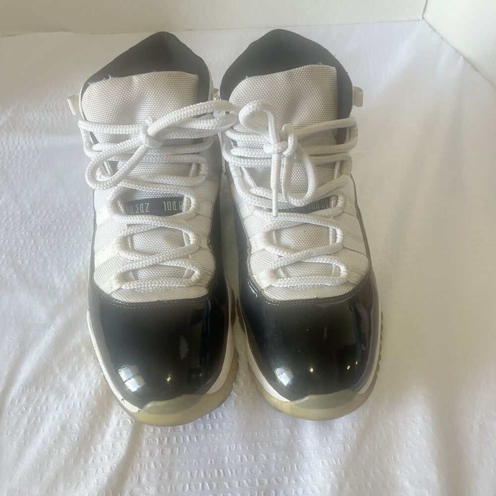 Nike Air Jordan 11 Retro High Concord 2018 White Black 378037-100 Men’s Sz 11